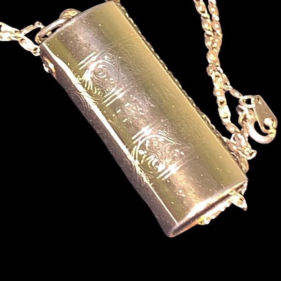 Vintage Yamaha Mini Harmonica Pendant Necklace Functional Rare Japan Collectible - Picture 6 of 9
